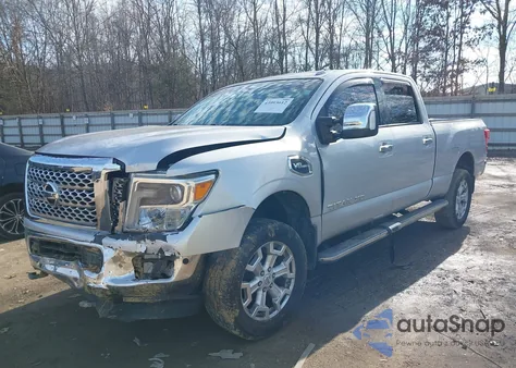 2017 Nissan Titan Xd Platinum Reserve Gas/S Gas/Sl Gas/Sv Gas z USA, uszkodzony, nr VIN 1N6AA1F22HN507199